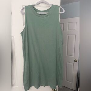 a new day Sage Green Sleeveless Tank Top
